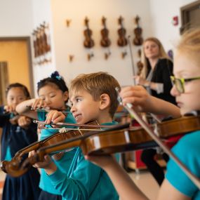 Collaborations with pre-eminent organizations such as Juilliard ensure that every child develops the skills and mindset needed to succeed in an ever-changing world.
