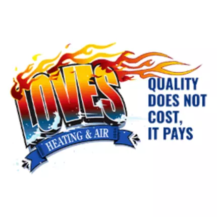 Logo da Loves Heating & Air