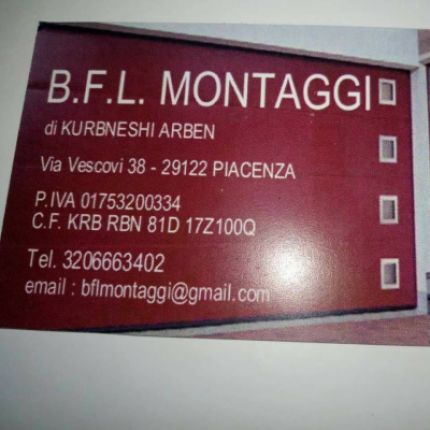 Logo fra B.F.L. Montaggi Portoni Garage