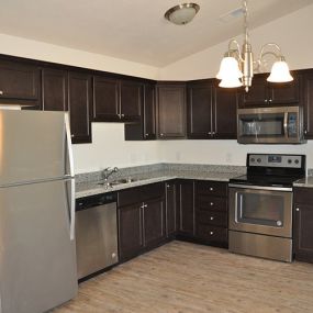 Modern new kitchens at Regency Preserve