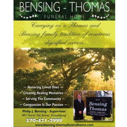 Logo da Bensing-Thomas Funeral Home Inc