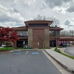 Outside view of the State Employees' Credit Union Sylva branch