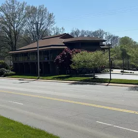 Outside view of the State Employees' Credit Union Sylva branch
