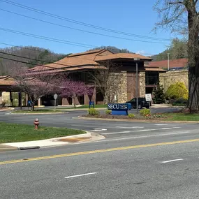 Outside view of the State Employees' Credit Union Sylva branch