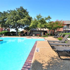 Treat yourself to the most lavish amenities in town. We have a decadent resort-style swimming pool with a hot tub area, assigned covered parking and stunning greenery throughout the community.