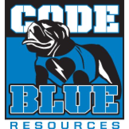 Logotyp från Code Blue Resources