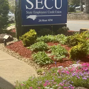 Outside view of the State Employees' Credit Union Black Mountain branch.