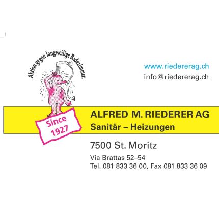 Logo fra Alfred M. Riederer AG