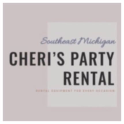 Logo da Cheri's Party Rentals
