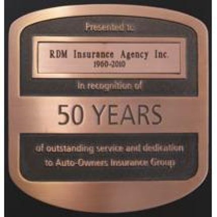 Logotyp från RDM Insurance Agency, Inc.
