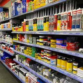 Fully stocked shelves at Wolseley Plumb and Parts