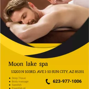 A traditional Swedish massage utilizing a system of techniques specially created to relax muscles by
applying pressure to increase oxygen flow through the body and release harmful toxins.