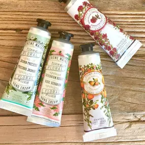 We have a great selection of hand lotions.