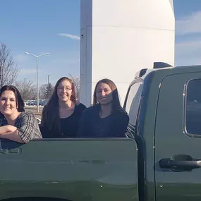 The women of the dealership celebrating International Women's Day in March.