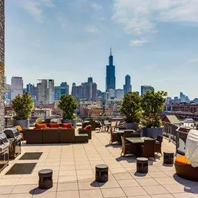 Rooftop Deck with a View