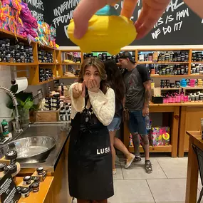 A UFO sighting at LUSH Polaris!!! come on in and see for yourself