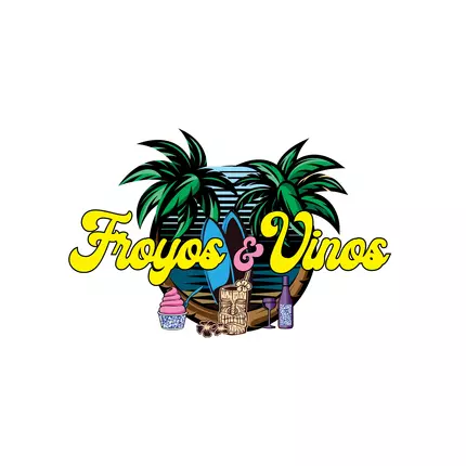 Logo from Froyos and Vinos