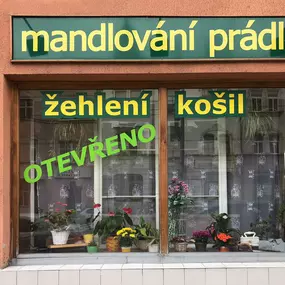 Mandlovna prádla a žehlení košilí