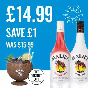 Malibu only £14.99