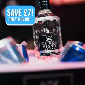 3 Sixty Vodka only £16.99