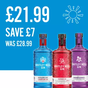 Save £7 off a bottle of Whitley Neill