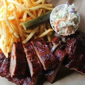 FULL-RACK BBQ RIB PLATTER