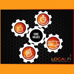 At LocalFi: SEO Digital Marketing Agency, we take our core values of likeability, time management, self-improvement, and helping others very seriously. Visit our website to learn more about how we can help your business grow!