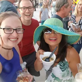 LocalFi: SEO Digital Marketing Agency really enjoys connecting with our clients and getting to know them! Here we are experiencing the Taste Of Havasu with our client, Liezel Landicho, owner of Eight Lotus Wellness and Yoga in Lake Havasu City, AZ!