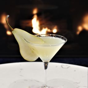 Winter pear martini