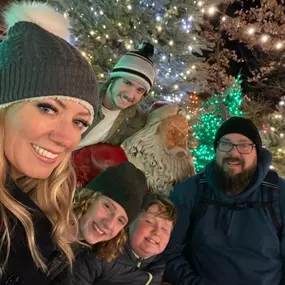 Shook Family in Branson over Christmas