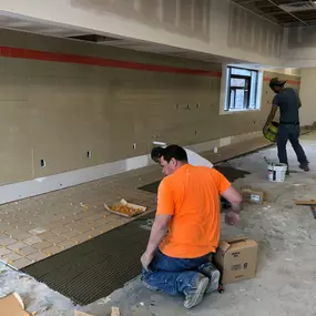 Dunkin Donuts - dunkindonuts.com  New Store - Walls and Flooring by TheTileSolutions.com - Free estimate call us at (973)902-7020