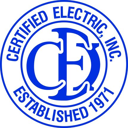 Logo od Certified Electric, Inc
