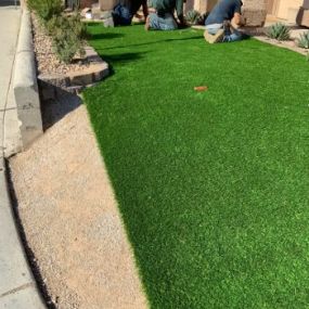 Laying Artificial Turf in Las Vegas