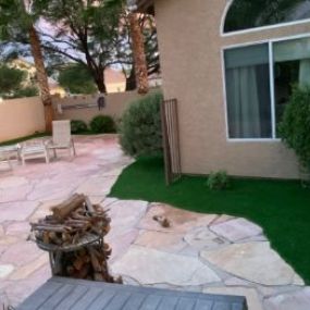 Flagstone Patio Install & Design