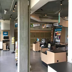 The UPS Store on Park Blvd sports a unique industrial, exposed concrete design. We have mailboxes of all sizes with text message alerts built right in. Serving North Park, University Heights, and Hillcrest neighborhoods.