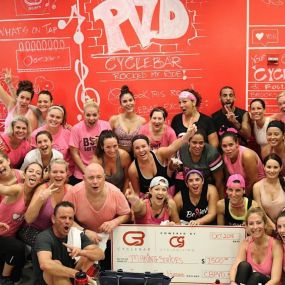 CycleGiving is a part of what sets CycleBar apart! Have a charity that you would like to support? Let CycleBar help you out!