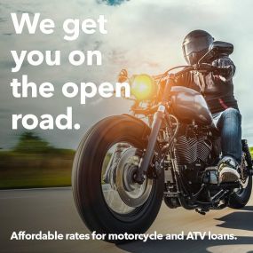 Apply for a Motorcycle or ATV loan today!