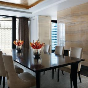 Infinity Suite Dining Room - The Langham, Chicago