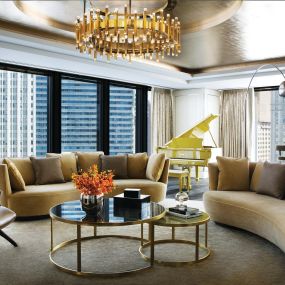 Infinity Suite Parlor - The Langham, Chicago