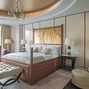 Regent Suite Master Bedroom - The Langham, Chicago