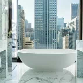 Infinity Suite Guest Bathroom - The Langham, Chicago