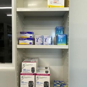 Some of the products found at Live Well Pharmacy