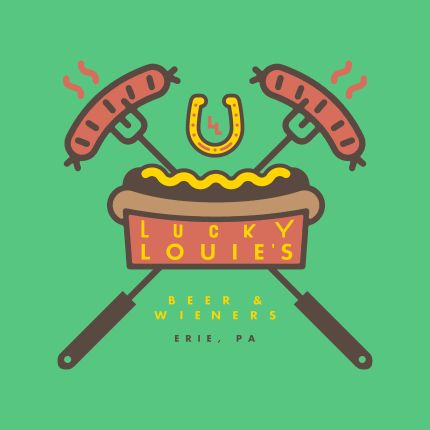 Logo from Lucky Louie's Beer Wieners