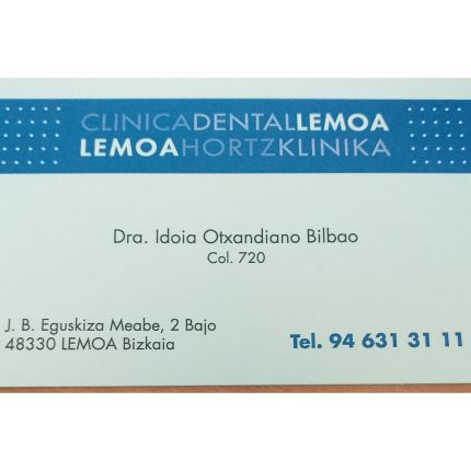 Logo da Clínica Dental Lemoa