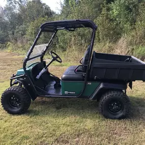 We offer not just sales, but full service, repairs, and cart parts for individual carts.