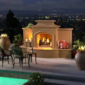 Outdoor Fireplace