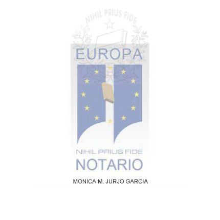 Logo da Notario Mónica Mª Jurjo García