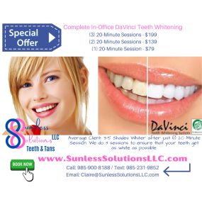 In-Office and Mobile - DaVinci Teeth Whitening