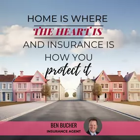 Home is where your heart is, and life insurance is how you protect your loved ones. Help protect your family's future today! ❤