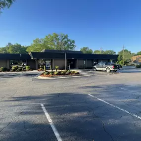 Outside view of the State Employees' Credit Union Smithfield-Bright leaf blvd branch